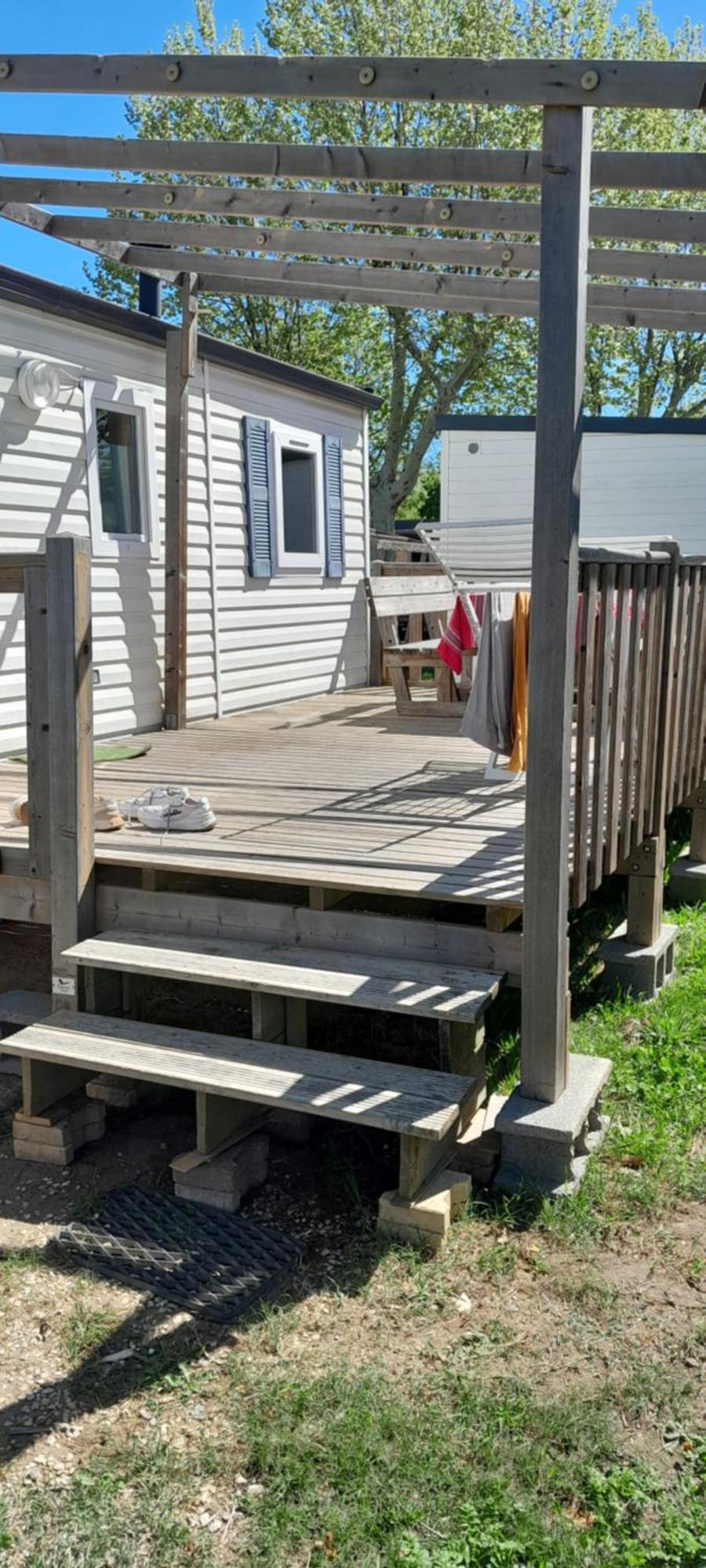 Mobilhome Chez Sylvie Au Camping De Pujol Argeles-sur-Mer Bagian luar foto